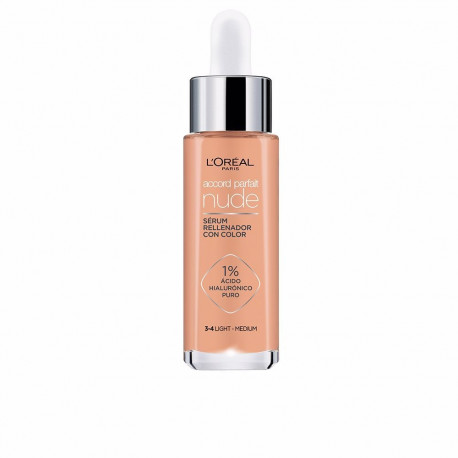 L'ORÉAL PARIS ACCORD PARFAIT NUDE sérum con color #3-4 30 ml
