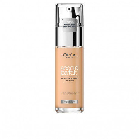 L'ORÉAL PARIS jumestuskreem ACCORD PARFAIT #5R/5C 30ml hüaluroonhappega, roosaliiv