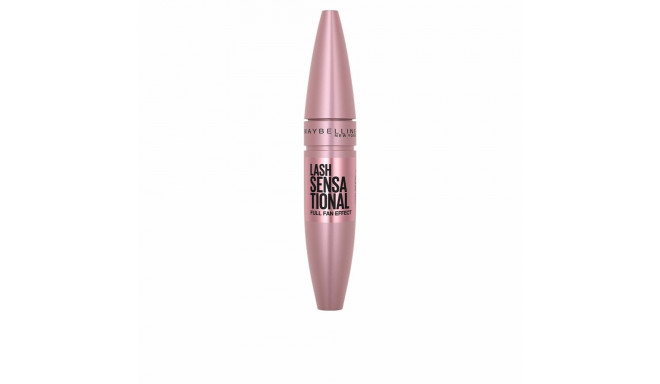 Maybelline ripsmetušš LASH SENSATIONAL täielik lehvikuefekt 9,5ml, intensiivne must