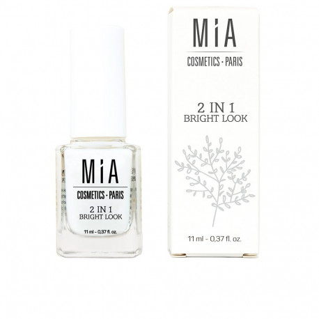 MIA COSMETICS PARIS 2 IN 1 BRIGHT LOOK tratamiento uñas 11 ml