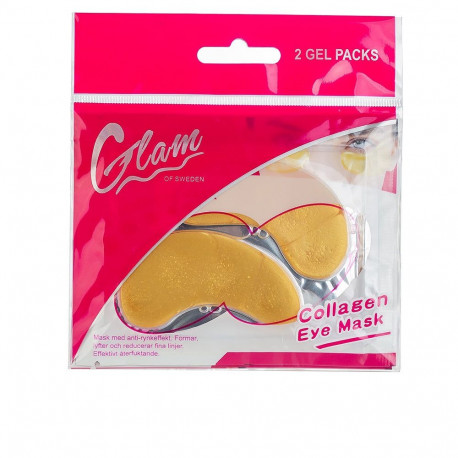 GLAM OF SWEDEN silmamask 8 x 2gr, kuldne