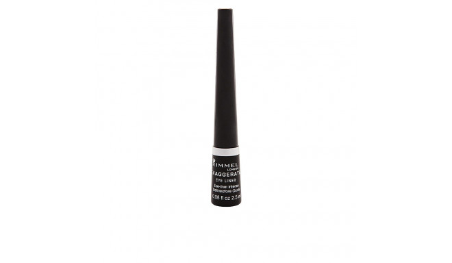 RIMMEL LONDON EXAGGERATE liquid eye liner #001-black 7 gr