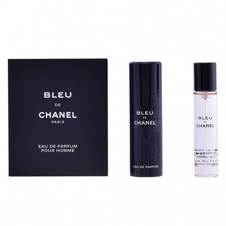 CHANEL BLEU eau de parfum vaporizador de viaje recargable 3 x 20 ml