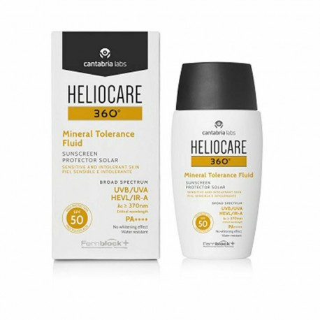 Sun Block Heliocare 360° Mineral Tolerance Spf 50 Spf 50+ 50 ml