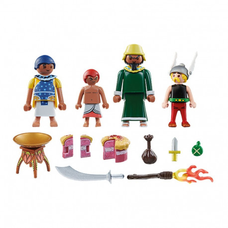 Playset Playmobil Asterix: Amonbofis and the poisoned cake 71268 24 Pieces