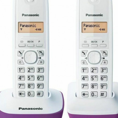Juhtmevaba Telefon Panasonic KX-TG1612FRF Lilla