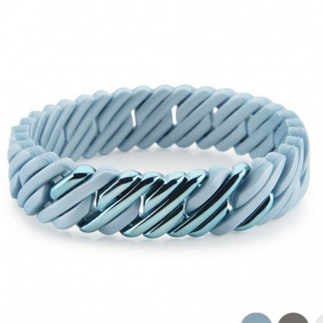 Ladies' Bracelet TheRubz - 15 mm x 19 cm - White