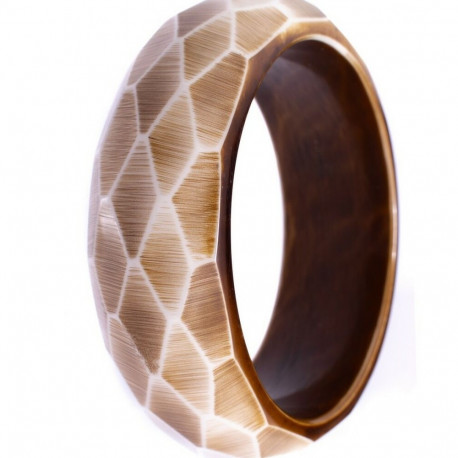 Bracelet Folli Follie 4B9A006I Brown (Ø 7 cm)