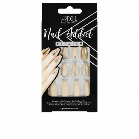 False nails Ardell 75892 Nude Jeweled (1 Unit)
