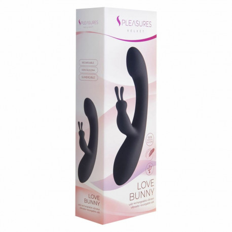 Rabbit Vibrator S Pleasures Black Pink