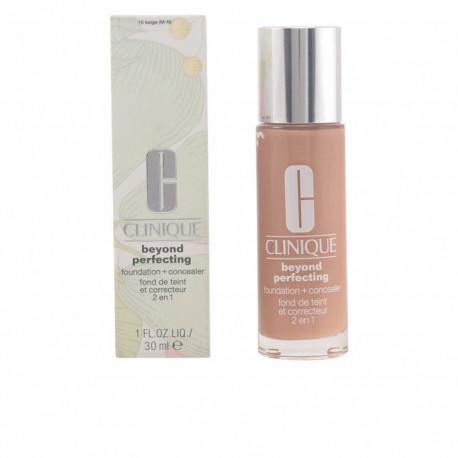 Liquid Make Up Base Clinique Beyond Perfecting Nº 15-Beige 30 ml 2-in-1