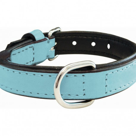 Dog collar Gloria Padded Blue (35 x 1,5 cm)