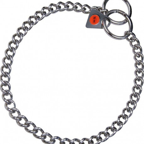 Hs Sprenger koera kaelarihm 2mm Lülid Keeratud 35cm, hõbedane