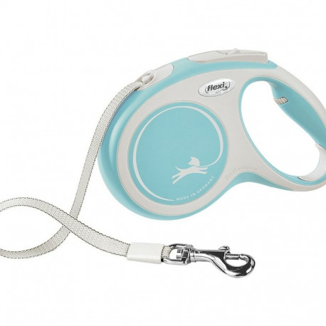 Dog Lead Flexi NEW COMFORT Light Blue XS size