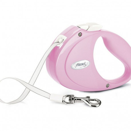 Dog Lead Flexi Puppy 2 m Pink