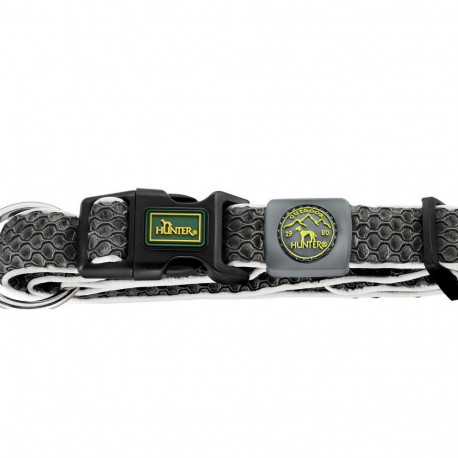 Koera kaelarihm Hunter Vario Plus Niidid Suurus XL Antratsiithall (45-70 cm)