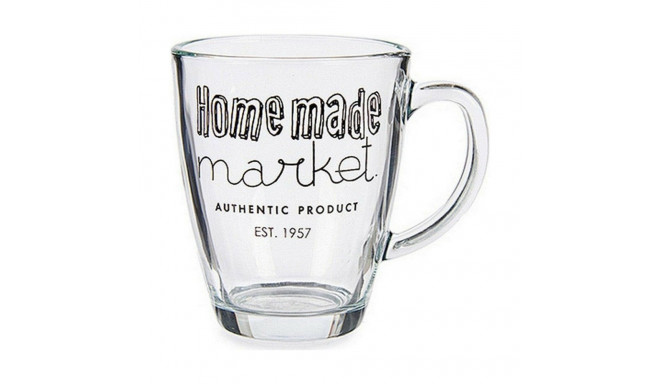 Mug Vivalto Transparent 320 ml (6 Units)