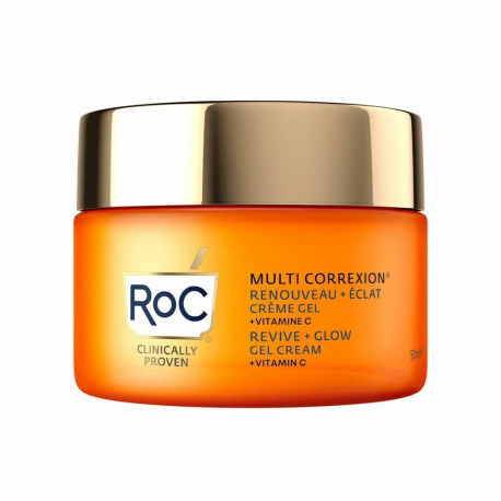 Facial Cream Roc Revive Glow 50 ml Gel