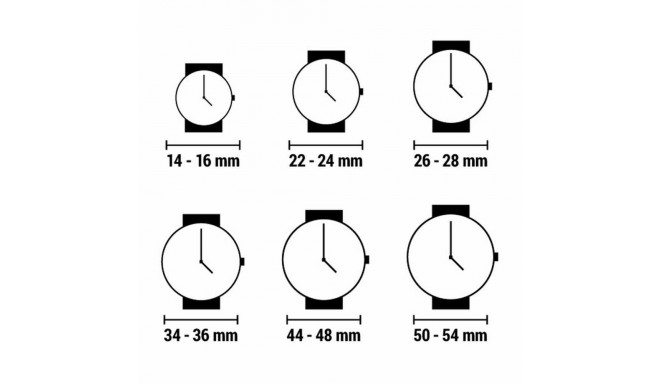Naiste Kell Casio COLLECTION Must (Ø 28 mm)