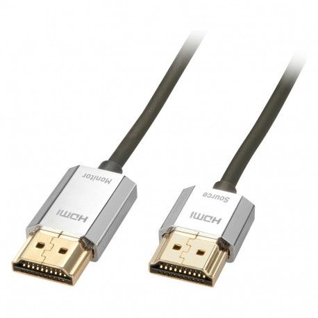 "LINDY HDMI High Speed Kabel CROMO Slim Ethernet A/A 4.5m"