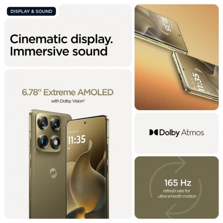 Motorola Signature 5G 16RAM 512GB martini oliiviroheline