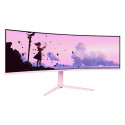 "Arozzi TFT Nova 49"" VA 165Hz curved pink"