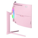 "Arozzi TFT Nova 49"" VA 165Hz curved pink"