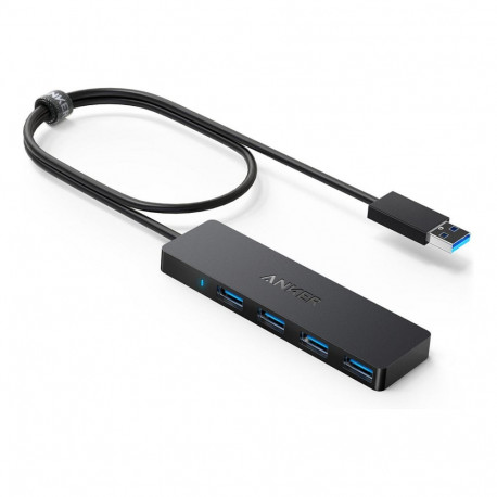 "Anker Ultra Slim - Hub - 4 x SuperSpeed USB 3.0 - Desktop"