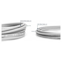 "DIGITUS CAT 6 U/UTP Slim Patchkabel, 1m, grau"