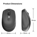 "Equip Kompaktmaus Wireless Dual Mode 4Btn L+R schwarz"