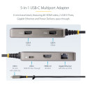 "D StarTech USB-C MULTIPORT ADAPTER HDMI"