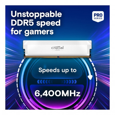 16GB Crucial Pro Overclocking Edition moodul - DIMM 288-PIN 6400 MHz / PC5-51200 - CL38 - 1.35 V - p