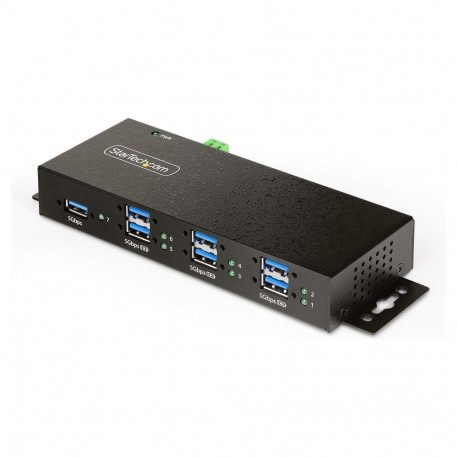 "D StarTech 7PT MANAGED INDUSTRIAL USB HUB"
