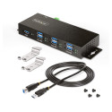 "D StarTech 7PT MANAGED INDUSTRIAL USB HUB"