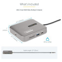 "D StarTech USB C MULTIPORT ADAPTER"