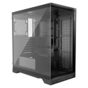 "XPG Invader X ATX Midi Tower schwarz Glas USB C"
