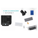 "D I-Tec USB 3.0 / USB-C 5K Universal Dual Docking Station"