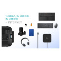 "D i-tec USB-C HDMI DP Docking Station + Power Delivery 100W"