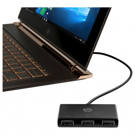 D HP 3Port SuperSpeed USB3.0 passiivne must USB-C jaotur