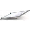 Omega tablet stand OMNPADV3S, silver