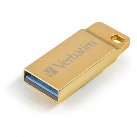Verbatim mälupulk 32GB 3.2 Metal Executive jaemüügipakendis, kuldne
