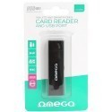 Omega card reader microUSB, black