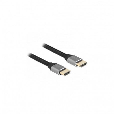 "DELOCK Ultra High Speed HDMI Kabel 48 Gbps 8K 60Hz grau 3m zertifiziert"