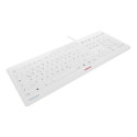 "Cherry Keyboard Stream PROTECT [DE] white grey"