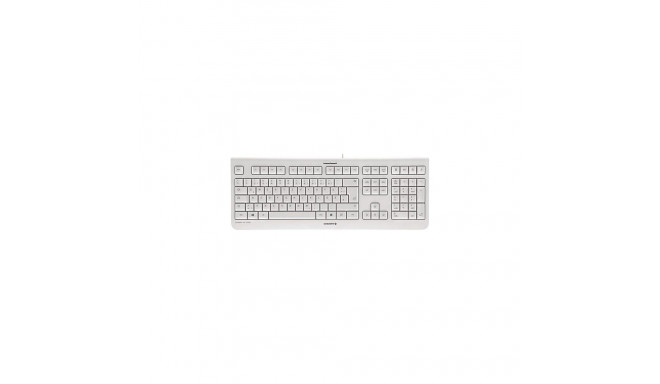"Cherry KC 1000 Corded CH-Layout weiß/grau"