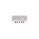"Cherry KC 1000 Corded CH-Layout weiß/grau"