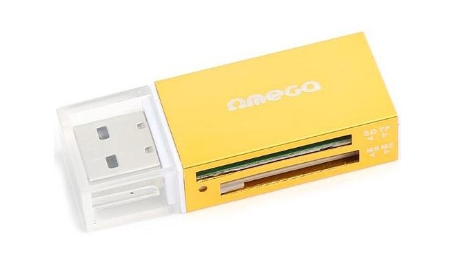 Omega card reader OUCRAY, yellow (42028)