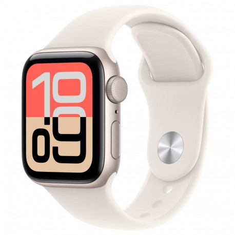 Apple Watch SE 3 alumiinium 40mm tähevalge (sportrihm) M/L