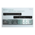 "I-TEC Thunderbolt4 3xDisplay DS 2xHDMI 1xTB3 1x2.5GLAN 1xUSB-C Gen2 2xUSB-A Gen2 2xUSB"