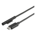 "4smarts Ladekabel Micorosft Surface Connect zu USB Typ-C 5A 1m black"